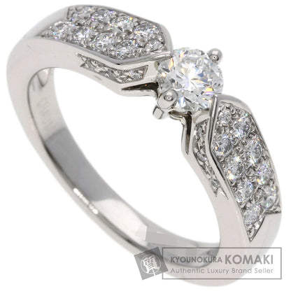 Chaumet Plum Diamond E-VS1-VG Ring Platinum PT950 Ladies [Used]