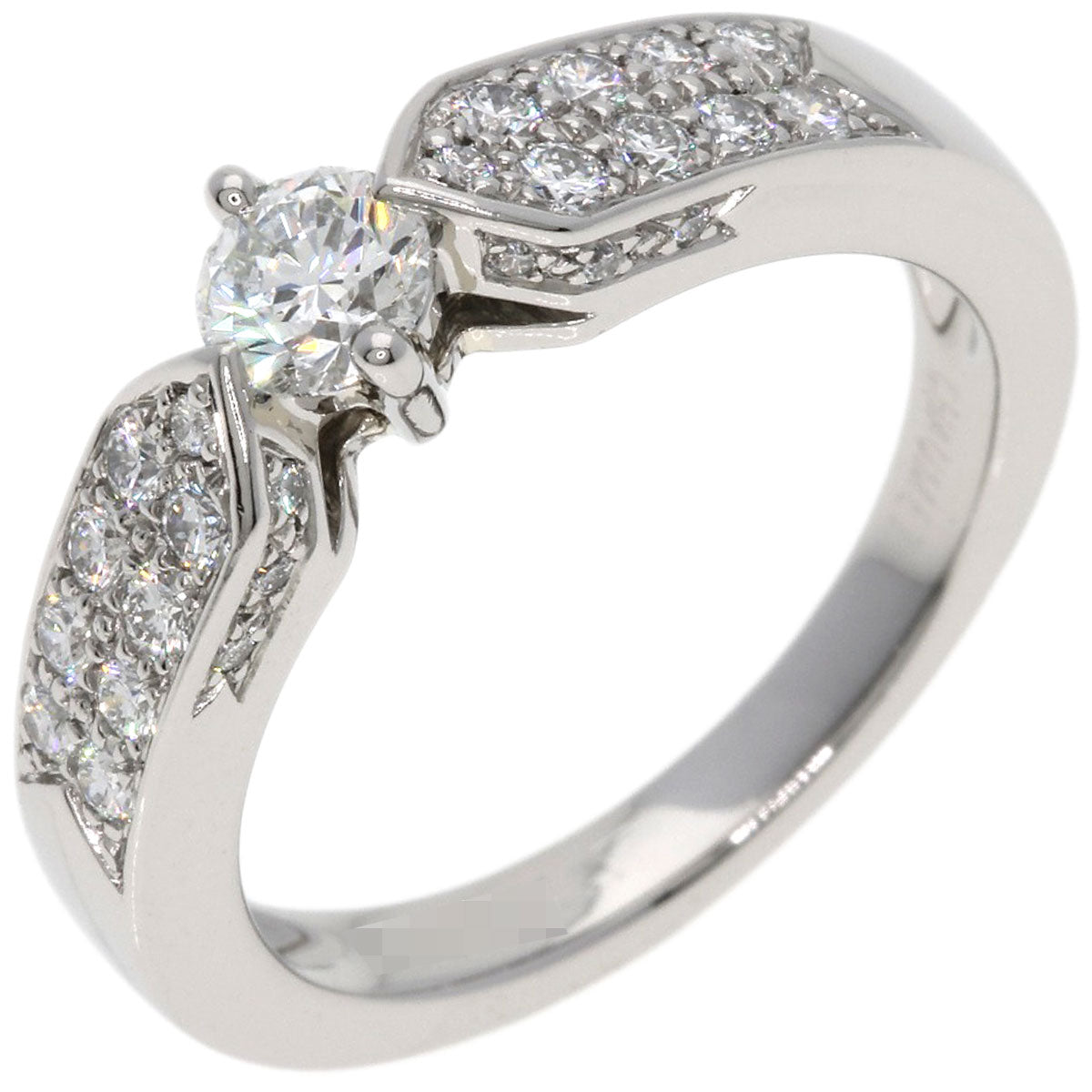 Chaumet Plum Diamond E-VS1-VG Ring Platinum PT950 Ladies [Used]
