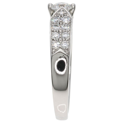 Chaumet Plum Diamond E-VS1-VG Ring Platinum PT950 Ladies [Used]