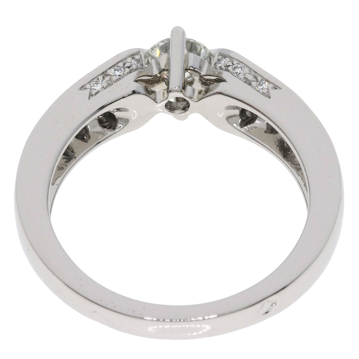 Chaumet Plum Diamond E-VS1-VG Ring Platinum PT950 Ladies [Used]