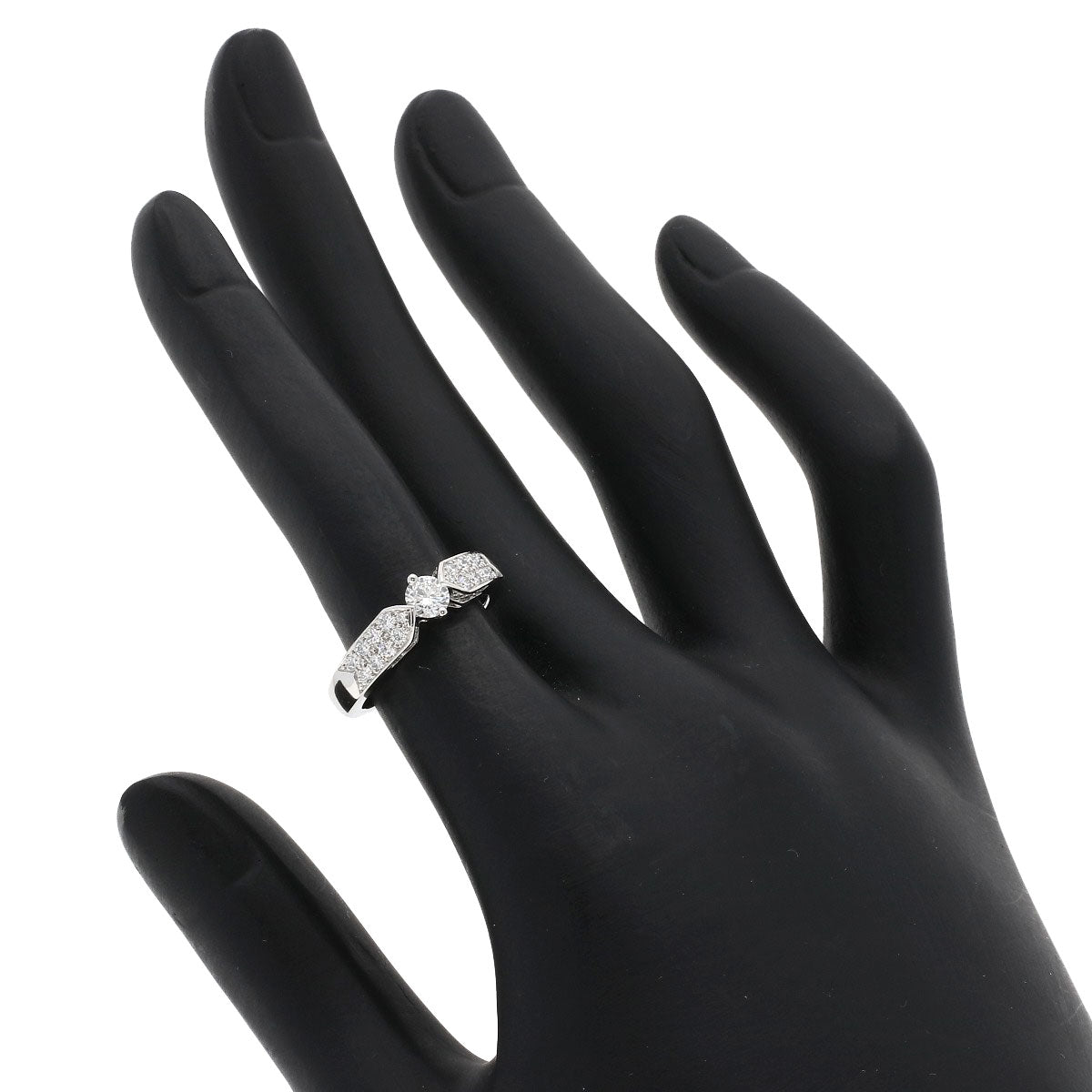 Chaumet Plum Diamond E-VS1-VG Ring Platinum PT950 Ladies [Used]