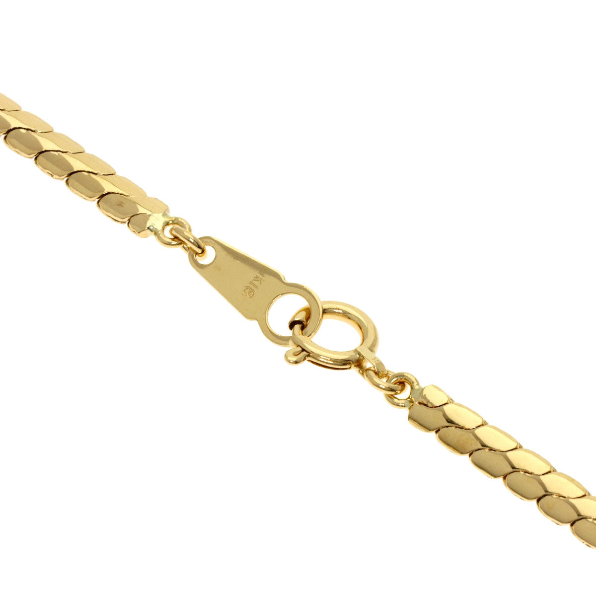 MIKIMOTO Pearl Pearl Diamond Necklace K18 Yellow Gold Ladies [Used]