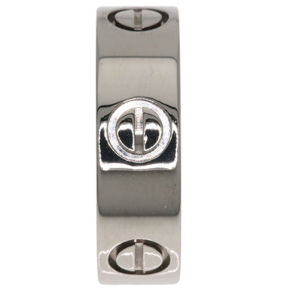 CARTIER love ring #48 Ring K18 White Gold Ladies [Used]