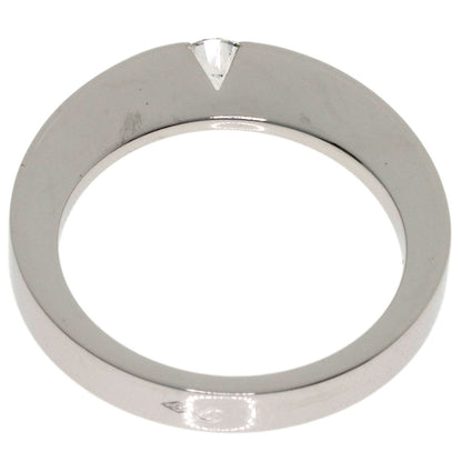 CARTIER Date with Diamond #52 Ring K18 White Gold Ladies [Used]