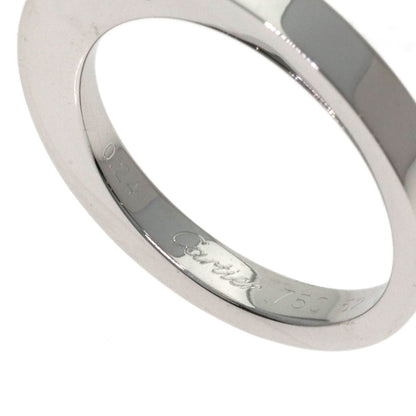 CARTIER Date with Diamond #52 Ring K18 White Gold Ladies [Used]