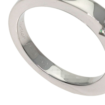 CARTIER Date with Diamond #52 Ring K18 White Gold Ladies [Used]