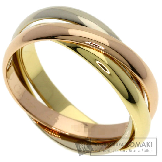 CARTIER Trinity SM #48 Ring K18 Yellow Gold K18 White GoldLadies [Used]