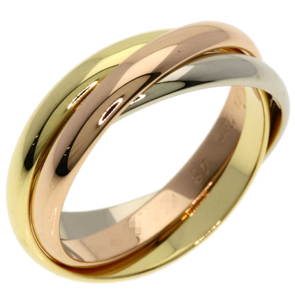 CARTIER Trinity SM #48 Ring K18 Yellow Gold K18 White GoldLadies [Used]