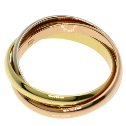 CARTIER Trinity SM #48 Ring K18 Yellow Gold K18 White GoldLadies [Used]