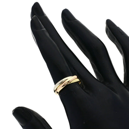 CARTIER Trinity SM #48 Ring K18 Yellow Gold K18 White GoldLadies [Used]