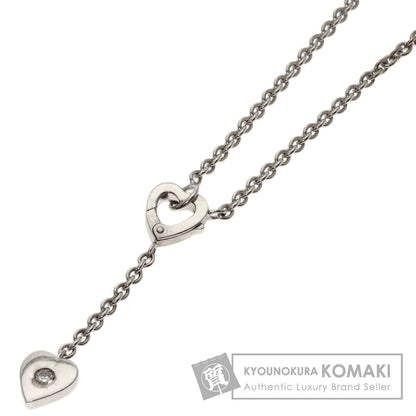 CARTIER Monamour Diamond Necklace K18 White Gold Ladies [Used]