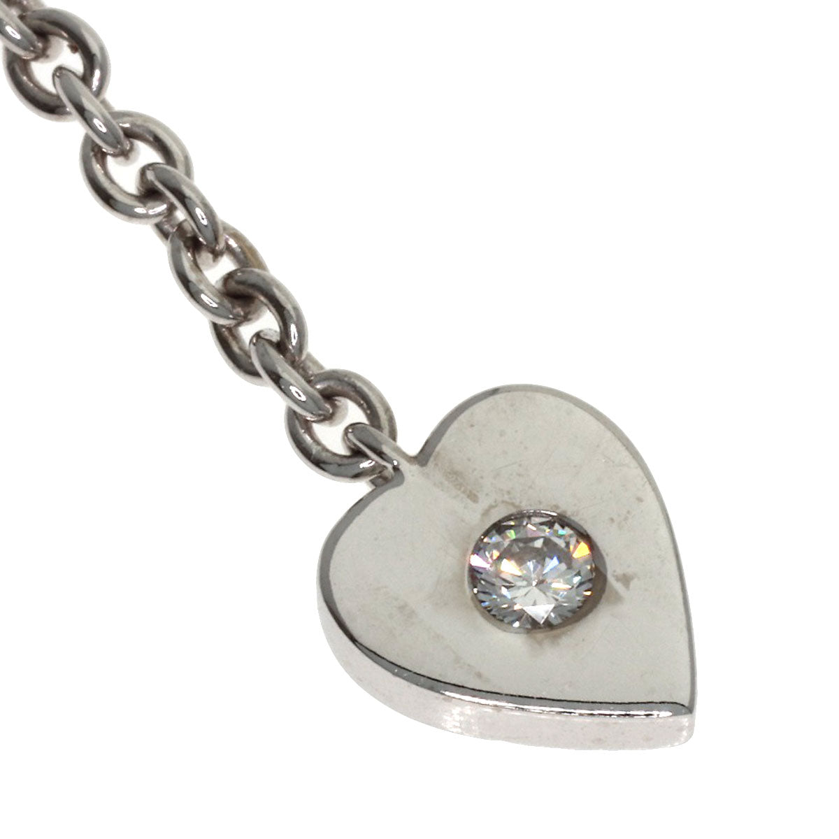 CARTIER Monamour Diamond Necklace K18 White Gold Ladies [Used]