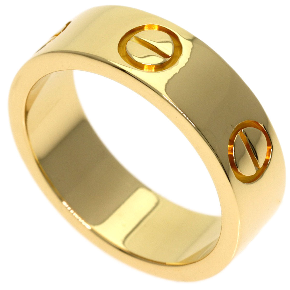 CARTIER love ring #47 Ring K18 Yellow Gold Ladies [Used]