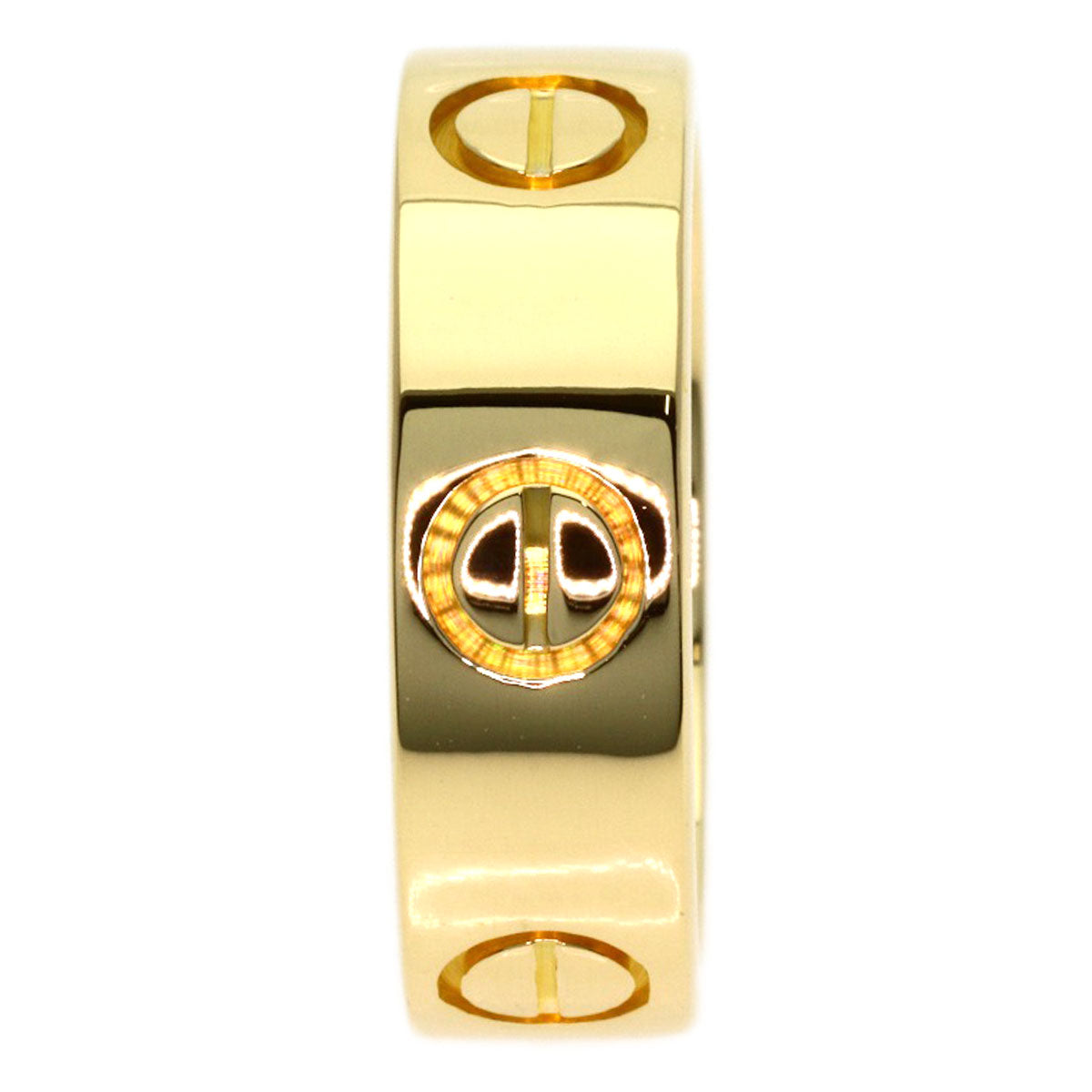 CARTIER love ring #47 Ring K18 Yellow Gold Ladies [Used]