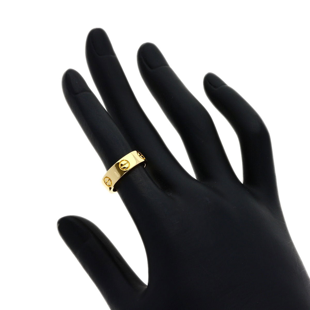 CARTIER love ring #47 Ring K18 Yellow Gold Ladies [Used]