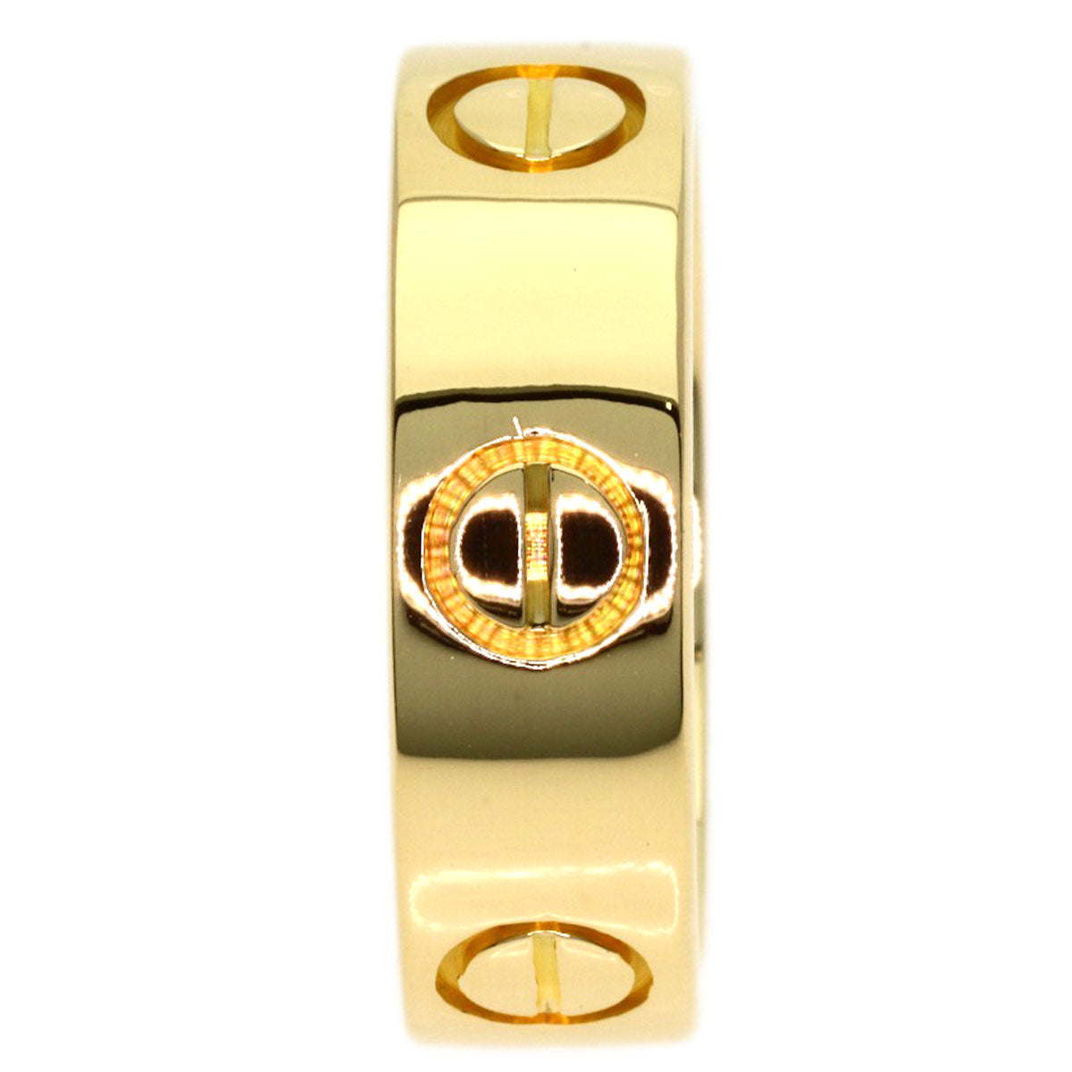 CARTIER love ring #47 Ring K18 Yellow Gold Ladies [Used]
