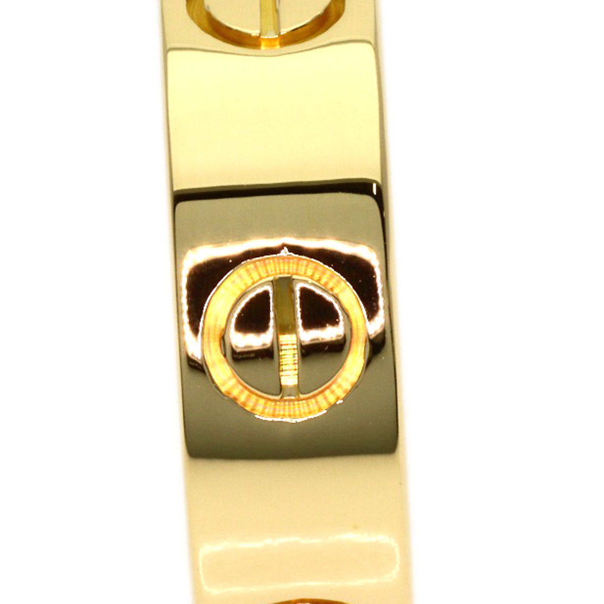 CARTIER love ring #47 Ring K18 Yellow Gold Ladies [Used]