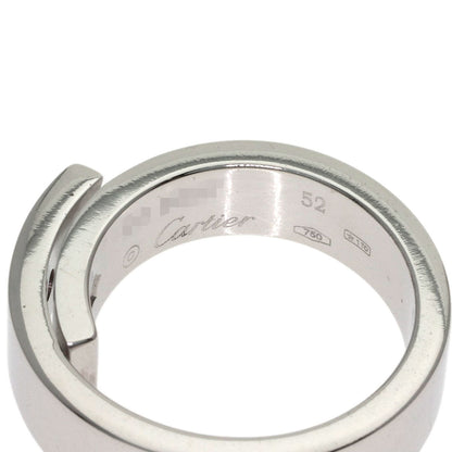 CARTIER Anniversary Diamond #52 Ring K18 White Gold Ladies [Used]
