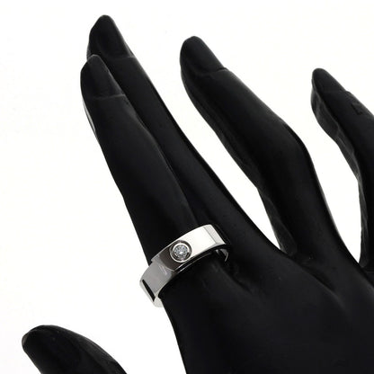 CARTIER Anniversary Diamond #52 Ring K18 White Gold Ladies [Used]