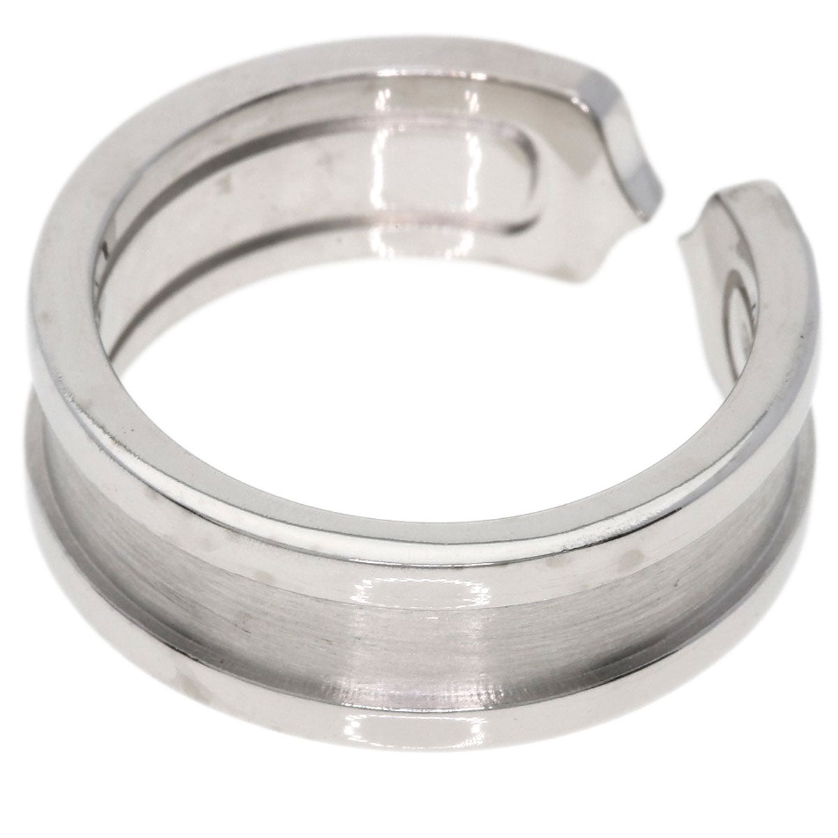 CARTIER C2 ring # 50 Ring K18 White Gold Ladies [Used]