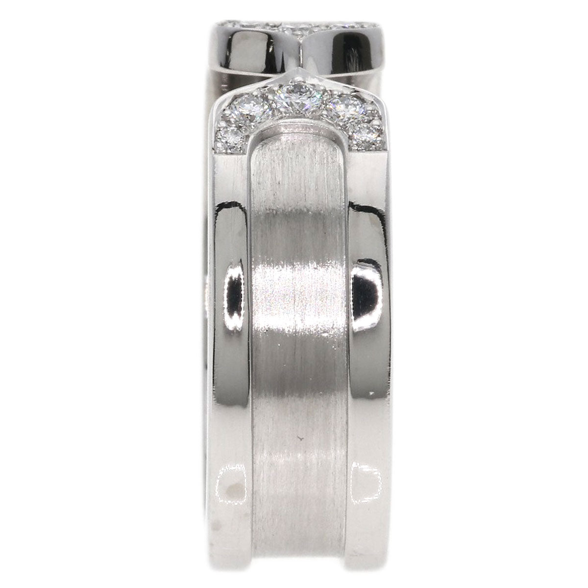CARTIER C2 ring # 50 Ring K18 White Gold Ladies [Used]