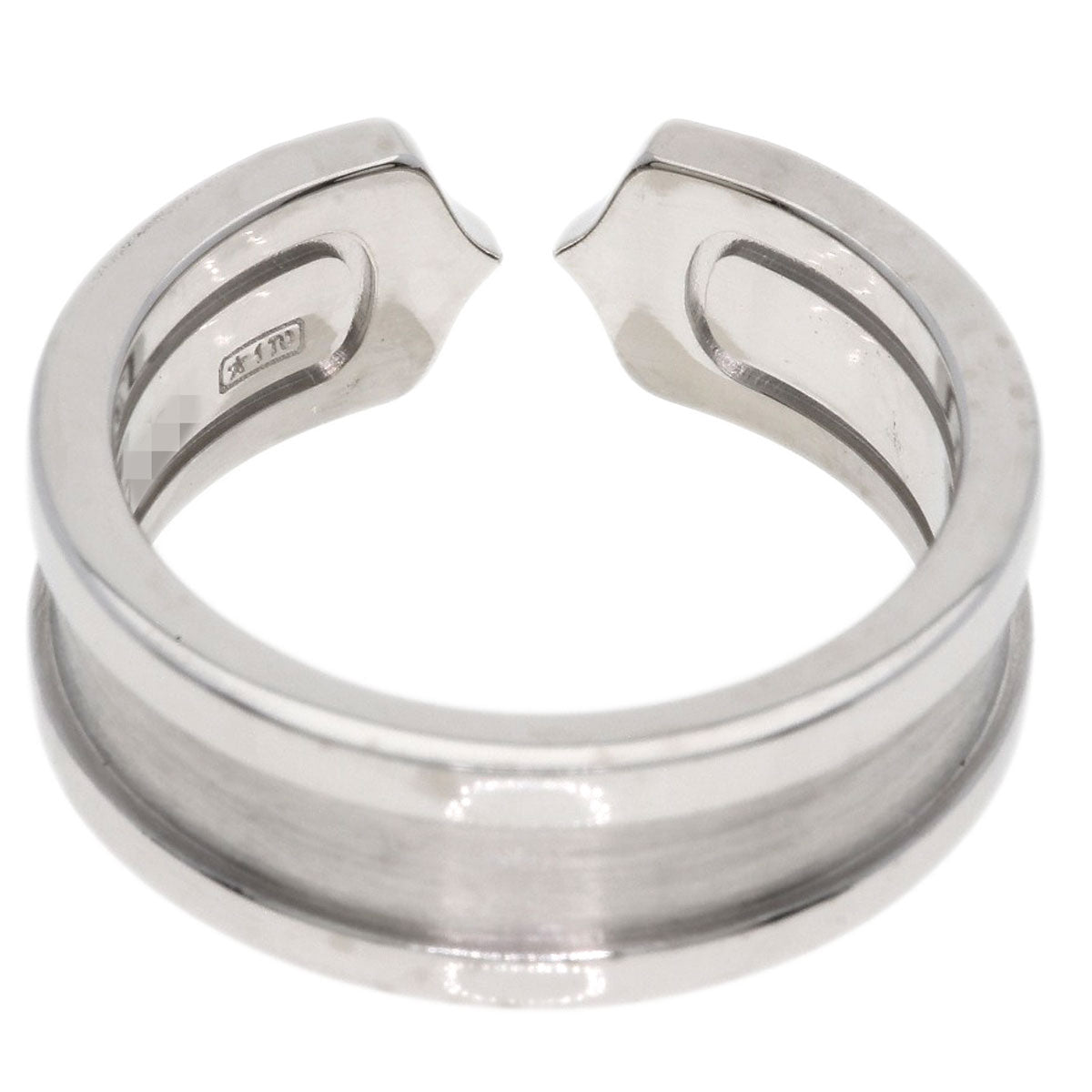 CARTIER C2 ring # 50 Ring K18 White Gold Ladies [Used]