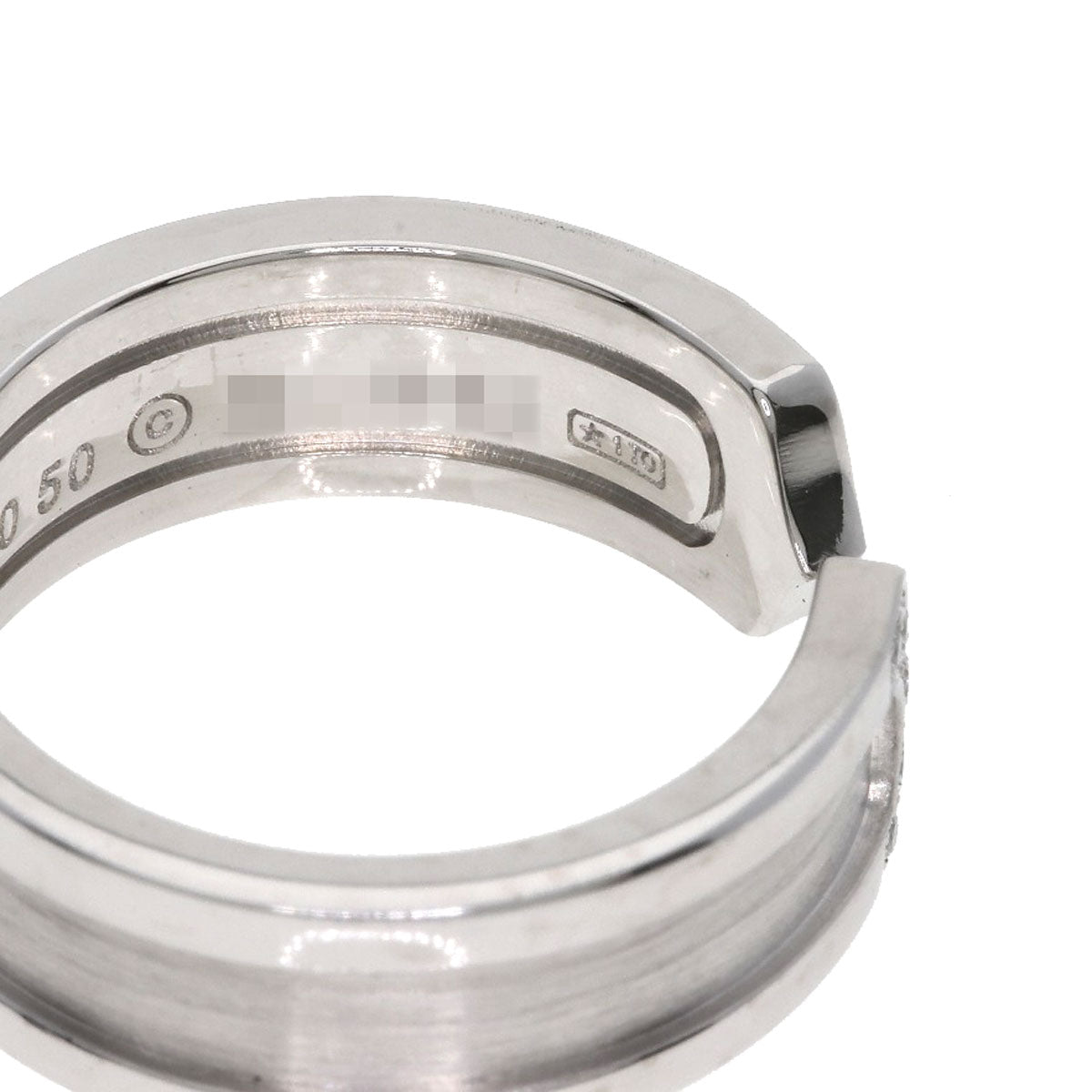CARTIER C2 ring # 50 Ring K18 White Gold Ladies [Used]