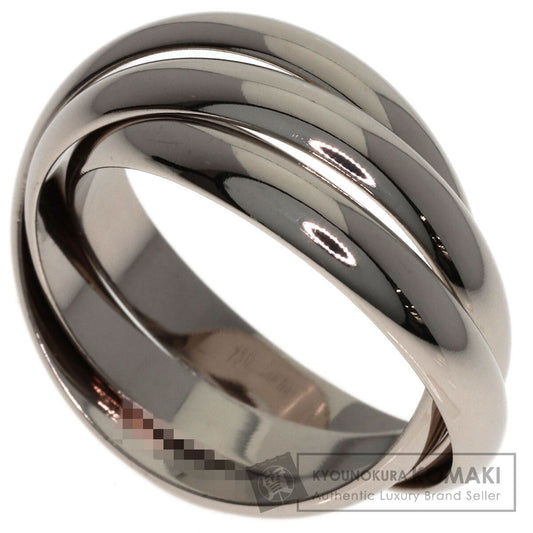 CARTIER Trinity #57 Ring K18 White Gold Ladies [Used]