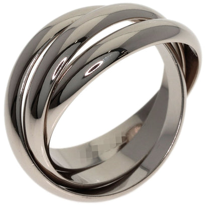 CARTIER Trinity #57 Ring K18 White Gold Ladies [Used]
