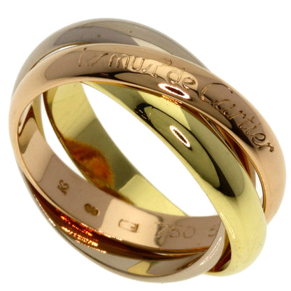 CARTIER Trinity #51 Ring K18 Yellow Gold K18 White GoldLadies [Used]