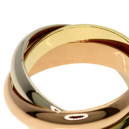 CARTIER Trinity #49 Ring K18 Yellow Gold 18K Pink GoldLadies [Used]