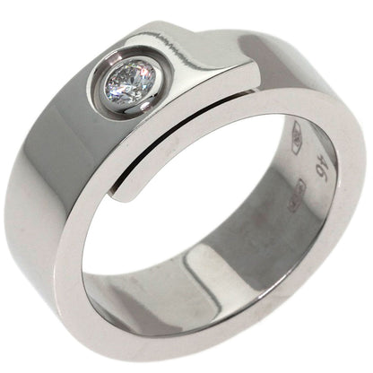CARTIER Anniversary Diamond #46 Ring K18 White Gold Ladies [Used]