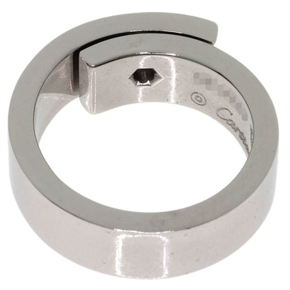 CARTIER Anniversary Diamond #46 Ring K18 White Gold Ladies [Used]