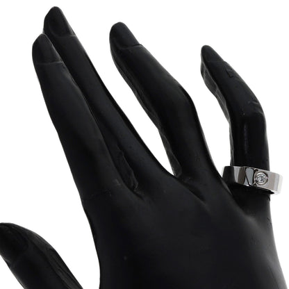 CARTIER Anniversary Diamond #46 Ring K18 White Gold Ladies [Used]