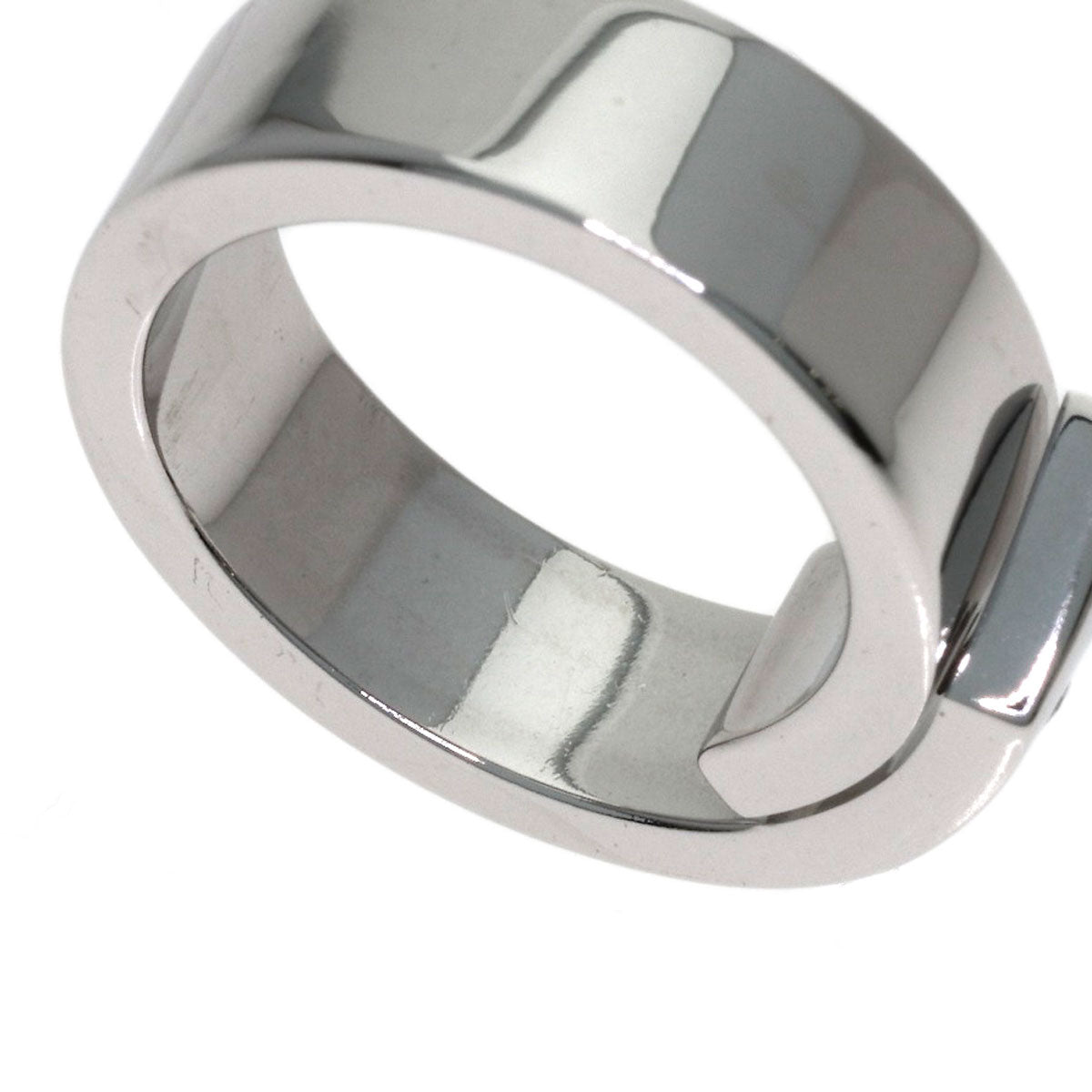 CARTIER Anniversary Diamond #46 Ring K18 White Gold Ladies [Used]