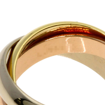 CARTIER Trinity MM #48 Ring K18 Yellow Gold K18 White GoldLadies [Used]