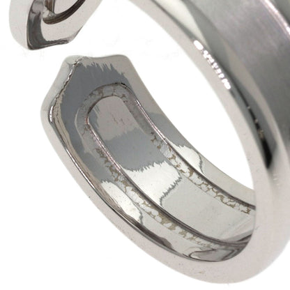 CARTIER C2 Ring SM #53 Ring K18 White Gold Ladies [Used]