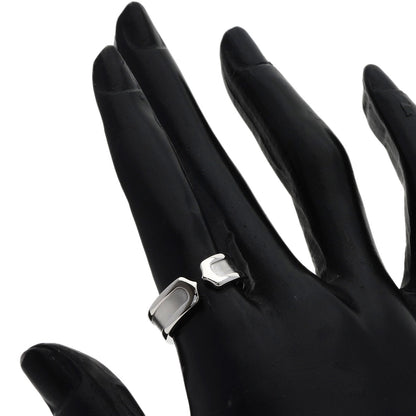CARTIER C2 Ring SM #53 Ring K18 White Gold Ladies [Used]