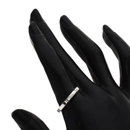 CARTIER Lanier # 57 Ring K18 White Gold Ladies [Used]