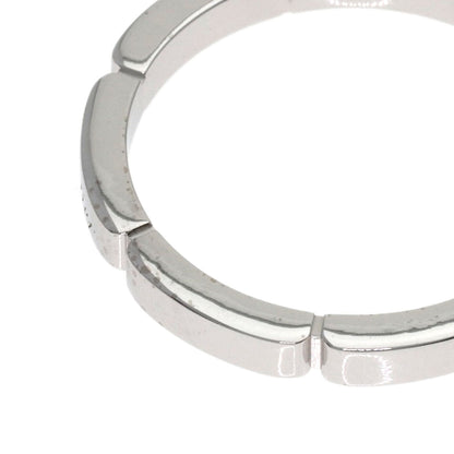 CARTIER Lanier # 57 Ring K18 White Gold Ladies [Used]