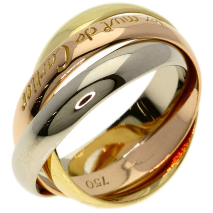 CARTIER Trinity #49 Ring K18 Yellow Gold 18K Pink GoldLadies [Used]