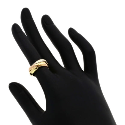 CARTIER Trinity #49 Ring K18 Yellow Gold 18K Pink GoldLadies [Used]