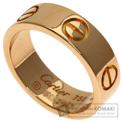 CARTIER love ring #49 Ring K18 Pink Gold Ladies [Used]