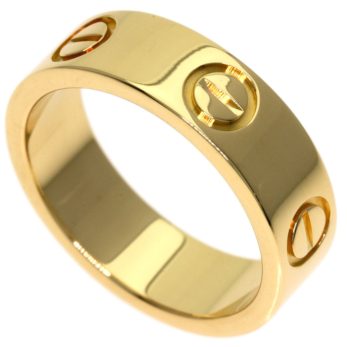 CARTIER love ring #49 Ring K18 Yellow Gold Ladies [Used]