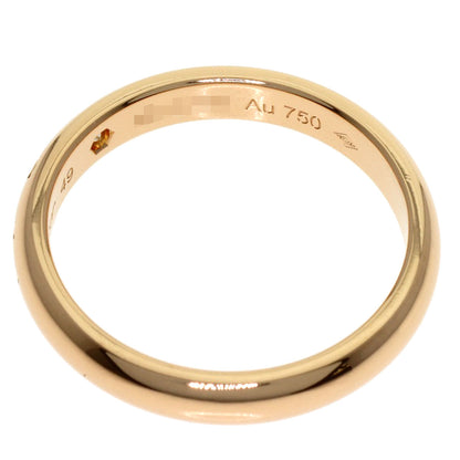CARTIER 1895 Wedding Diamond #49 Ring K18 Pink Gold Ladies [Used]