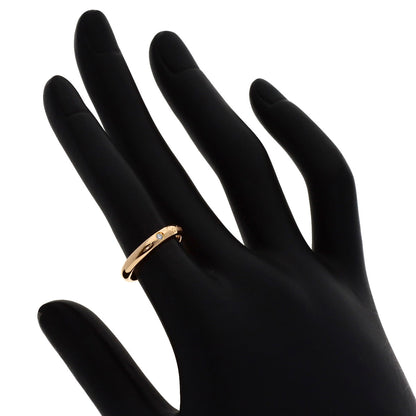CARTIER 1895 Wedding Diamond #49 Ring K18 Pink Gold Ladies [Used]