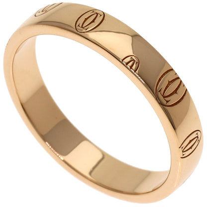 CARTIER Happy Birthday #59 Ring K18 Pink Gold Ladies [Used]