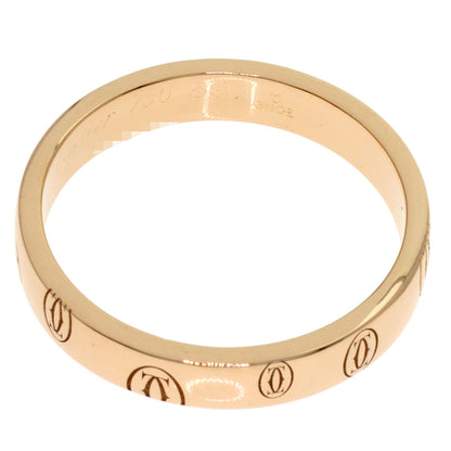 CARTIER Happy Birthday #59 Ring K18 Pink Gold Ladies [Used]