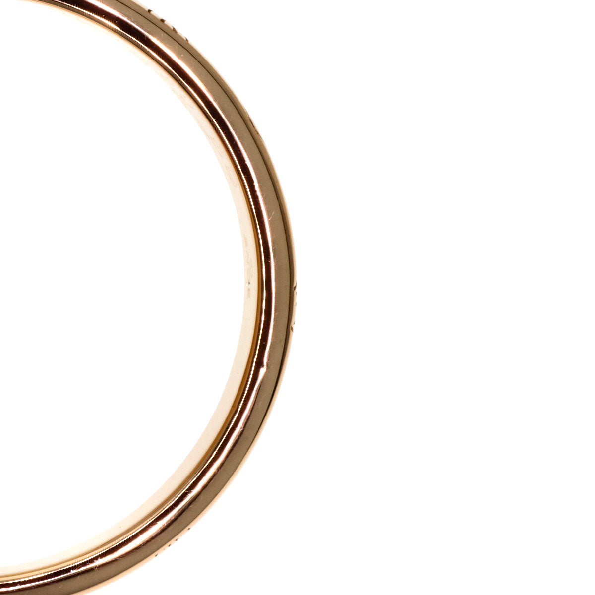 CARTIER Happy Birthday #59 Ring K18 Pink Gold Ladies [Used]