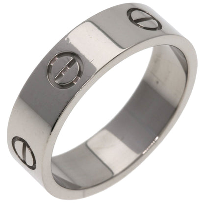 CARTIER love ring #61 Ring K18 White Gold mens [Used]